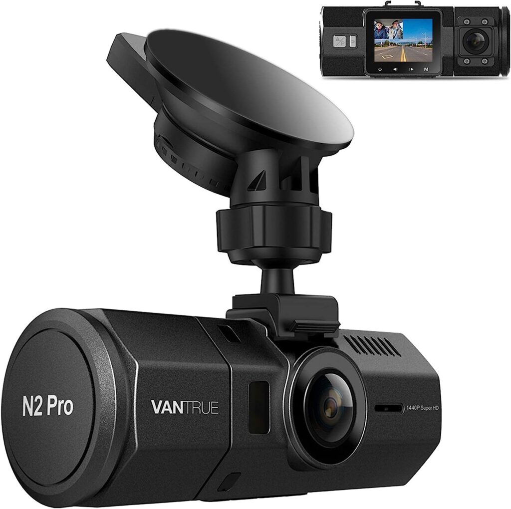 Vantrue N2 Pro Uber Dual Dash Cam Infrared Night Vision