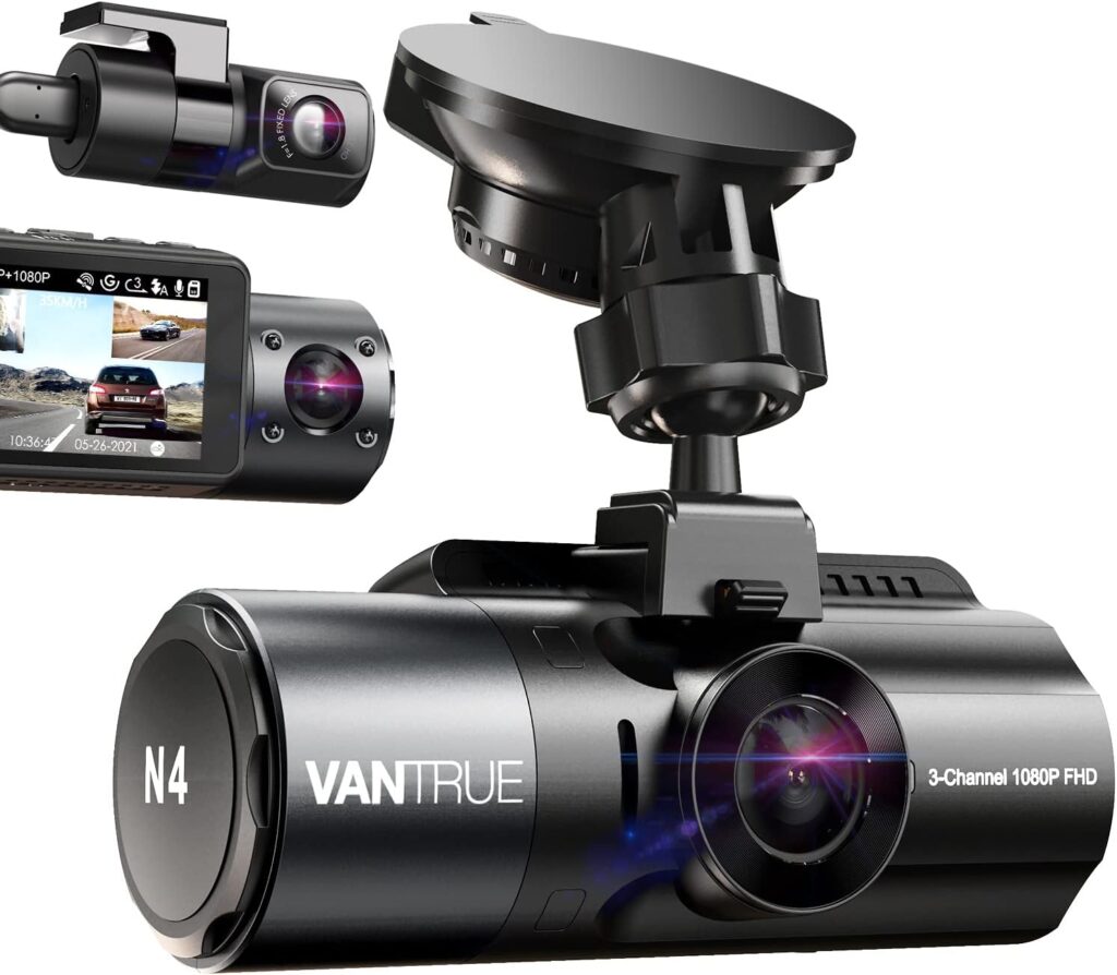 Vantrue N4 3 Channel 4K Dash Cam Car Camera