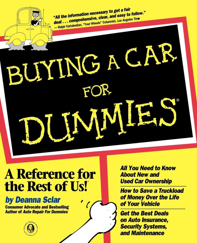 Buying A Car For Dummies Paperback – August 21, 1998