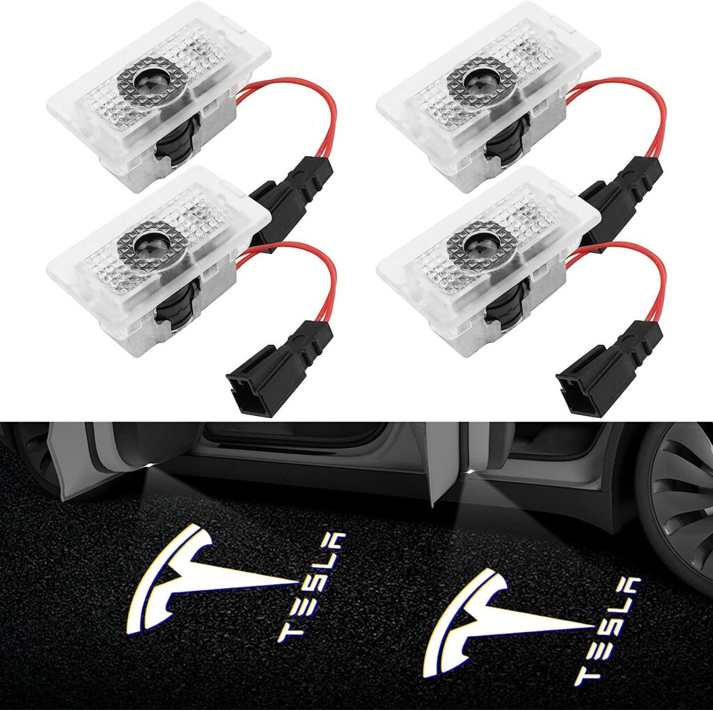 Farmogo Car Door LED Logo tesla m3