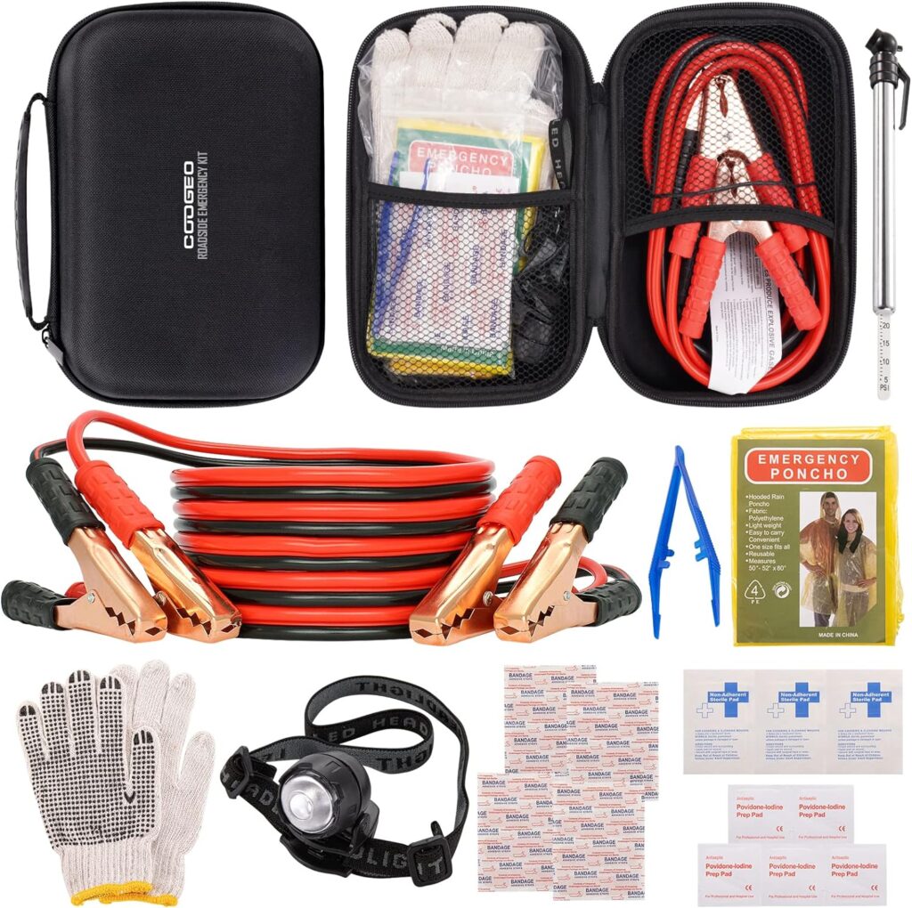 Roadside Assistance Emergency Kit Multipurpose Bag