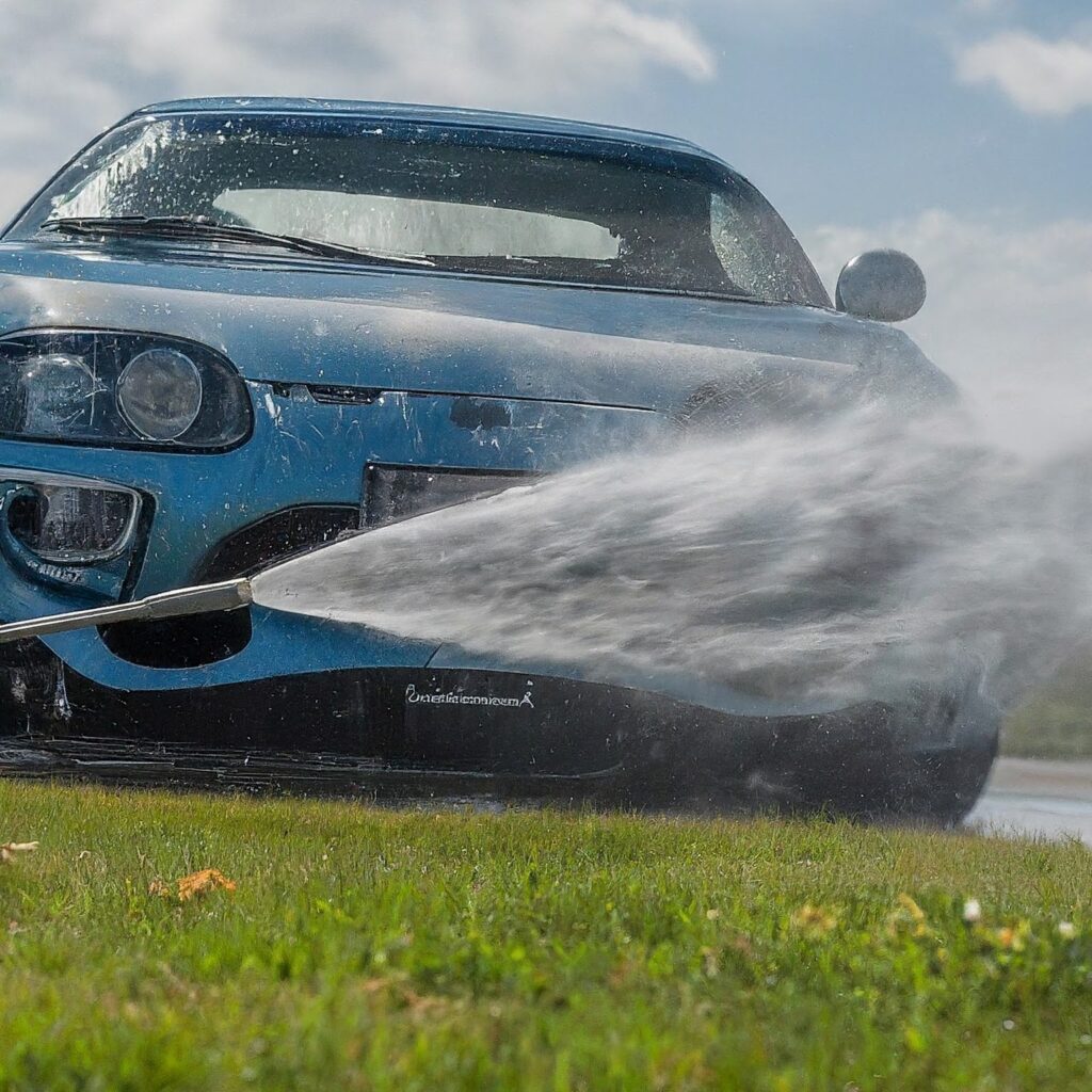 Wash Your Car in the Summer