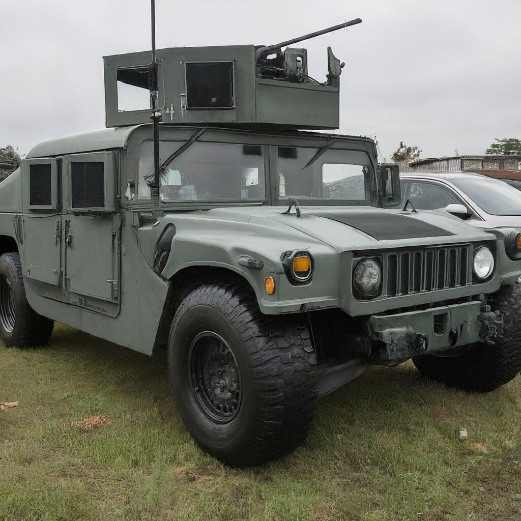 Bulletproof Military Humvee Cars For Survival